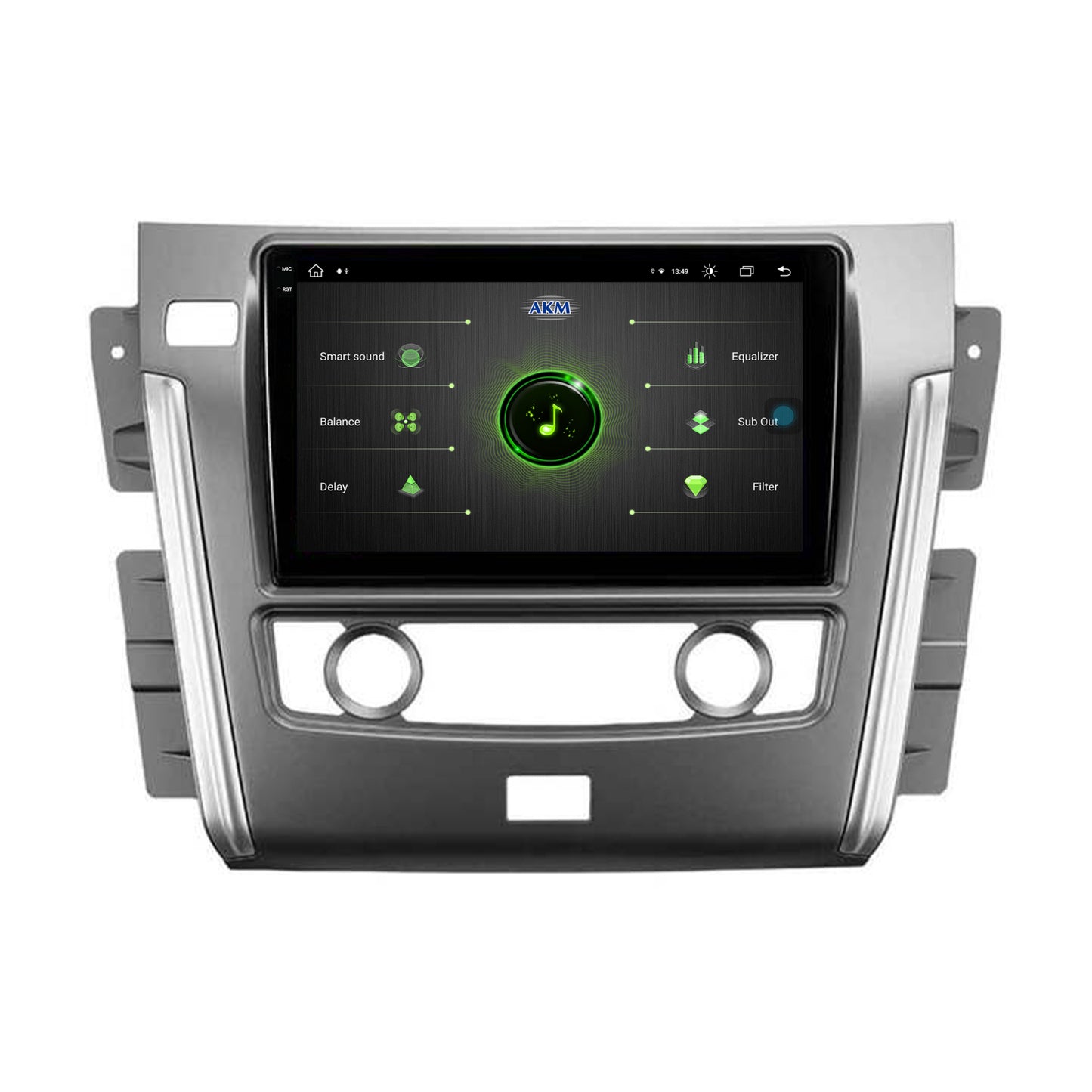 Navigatie Nissan Patrol (2012-2020), Android, X-Octacore / 8GB RAM + 256GB ROM, 10.36 Inch - AD-BGX10008+AD-BGRKIT164
