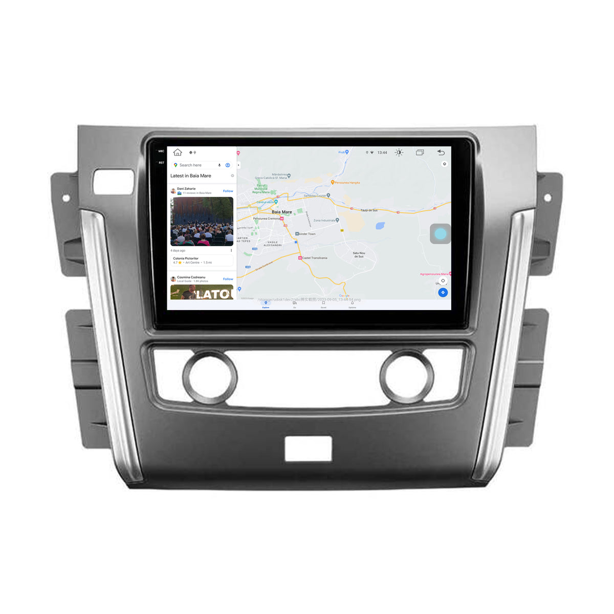 Navigatie Nissan Patrol (2012-2020), Android, X-Octacore / 8GB RAM + 256GB ROM, 10.36 Inch - AD-BGX10008+AD-BGRKIT164