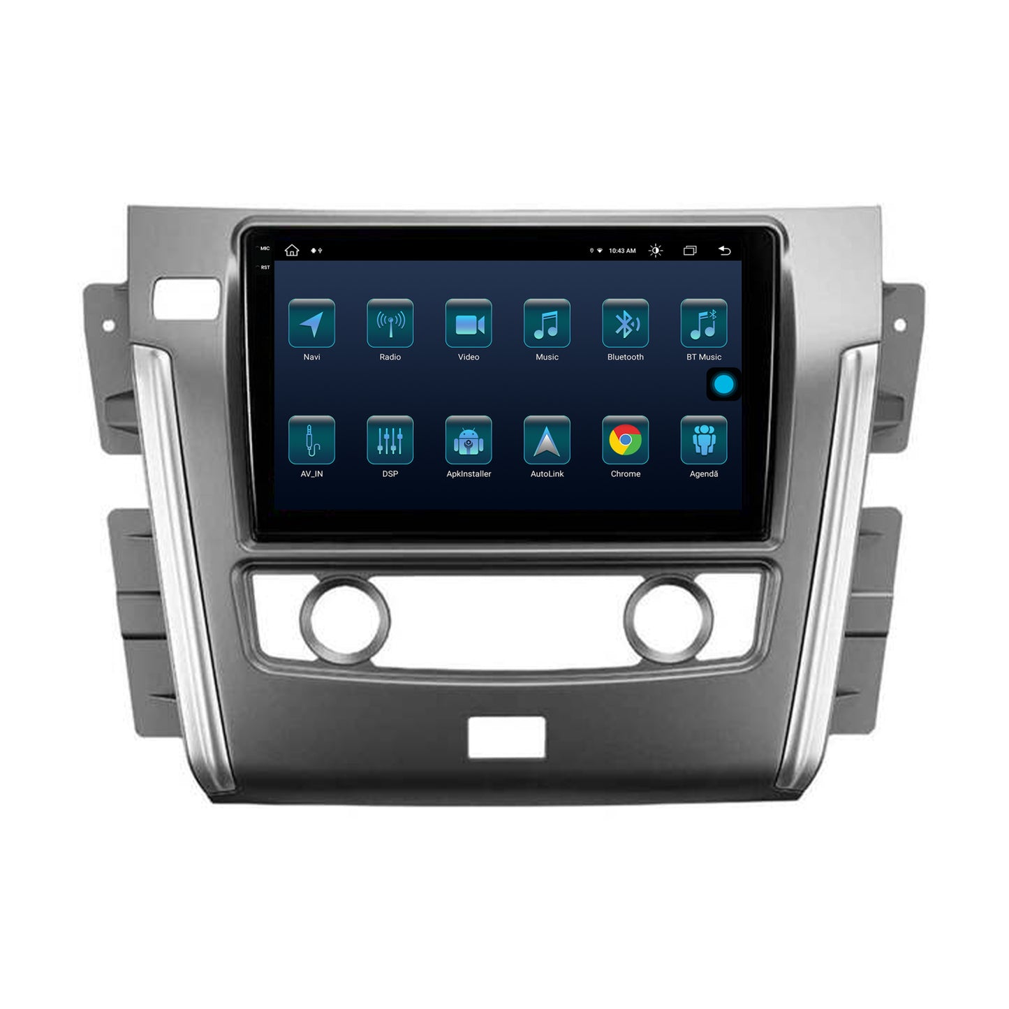 Navigatie Nissan Patrol (2012-2020), Android, X-Octacore / 8GB RAM + 256GB ROM, 10.36 Inch - AD-BGX10008+AD-BGRKIT164