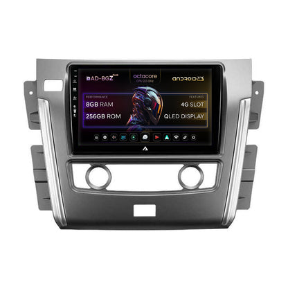 Navigatie Nissan Patrol (2012-2020), Android, Z-Octacore / 8GB RAM + 256GB ROM, 10.1 Inch - AD-BGZ10008+AD-BGRKIT164