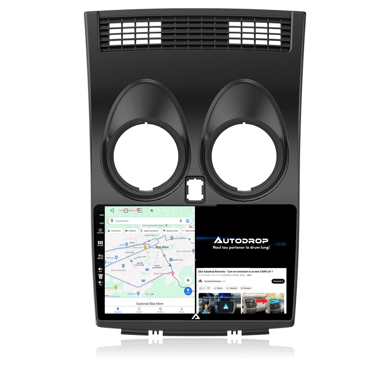 Navigatie Nissan Qashqai (2006-2013), Android, P-Octacore / 2GB RAM + 32GB ROM, 9 Inch - AD-BGP9002+AD-BGRKIT161