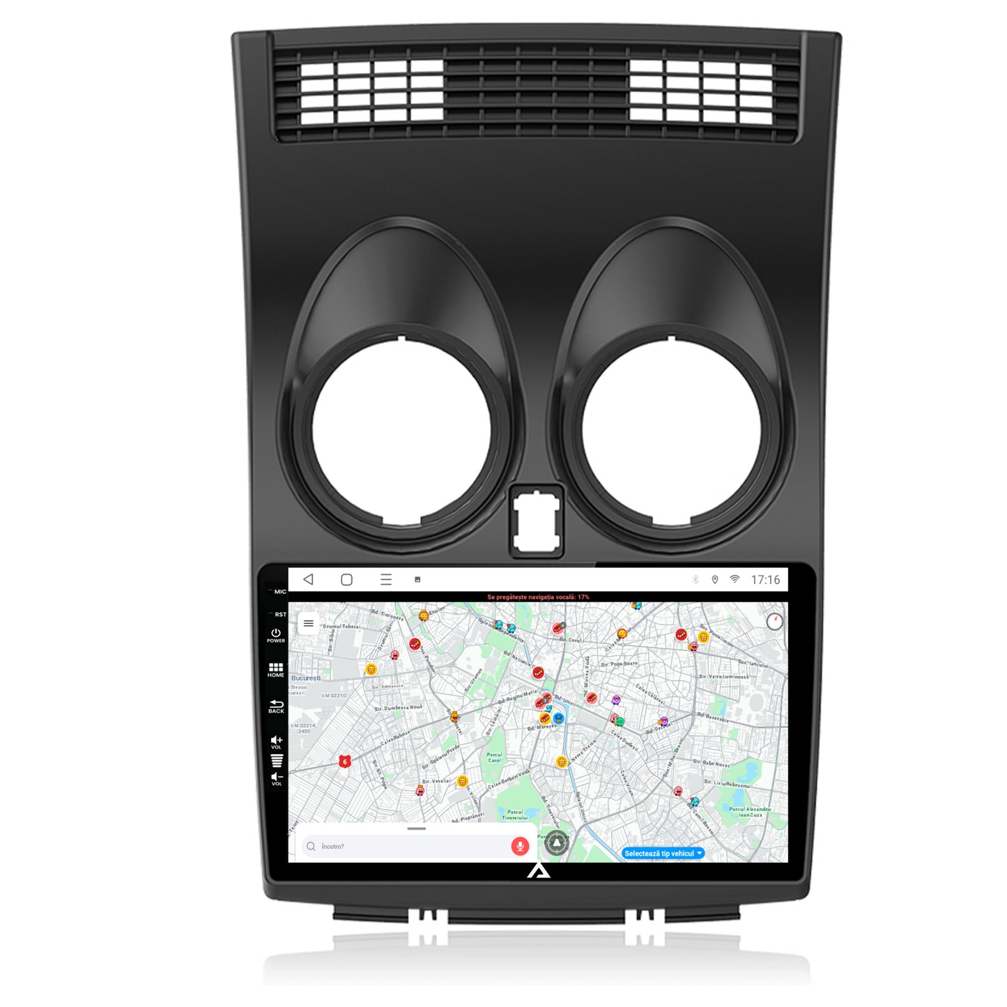 Navigatie Nissan Qashqai (2006-2013), Android, P-Octacore / 2GB RAM + 32GB ROM, 9 Inch - AD-BGP9002+AD-BGRKIT161