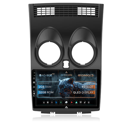 Navigatie Nissan Qashqai (2006-2014), Android, E-Octacore / 2GB RAM + 32GB ROM, 9 Inch - AD-BGE9002+AD-BGRKIT161