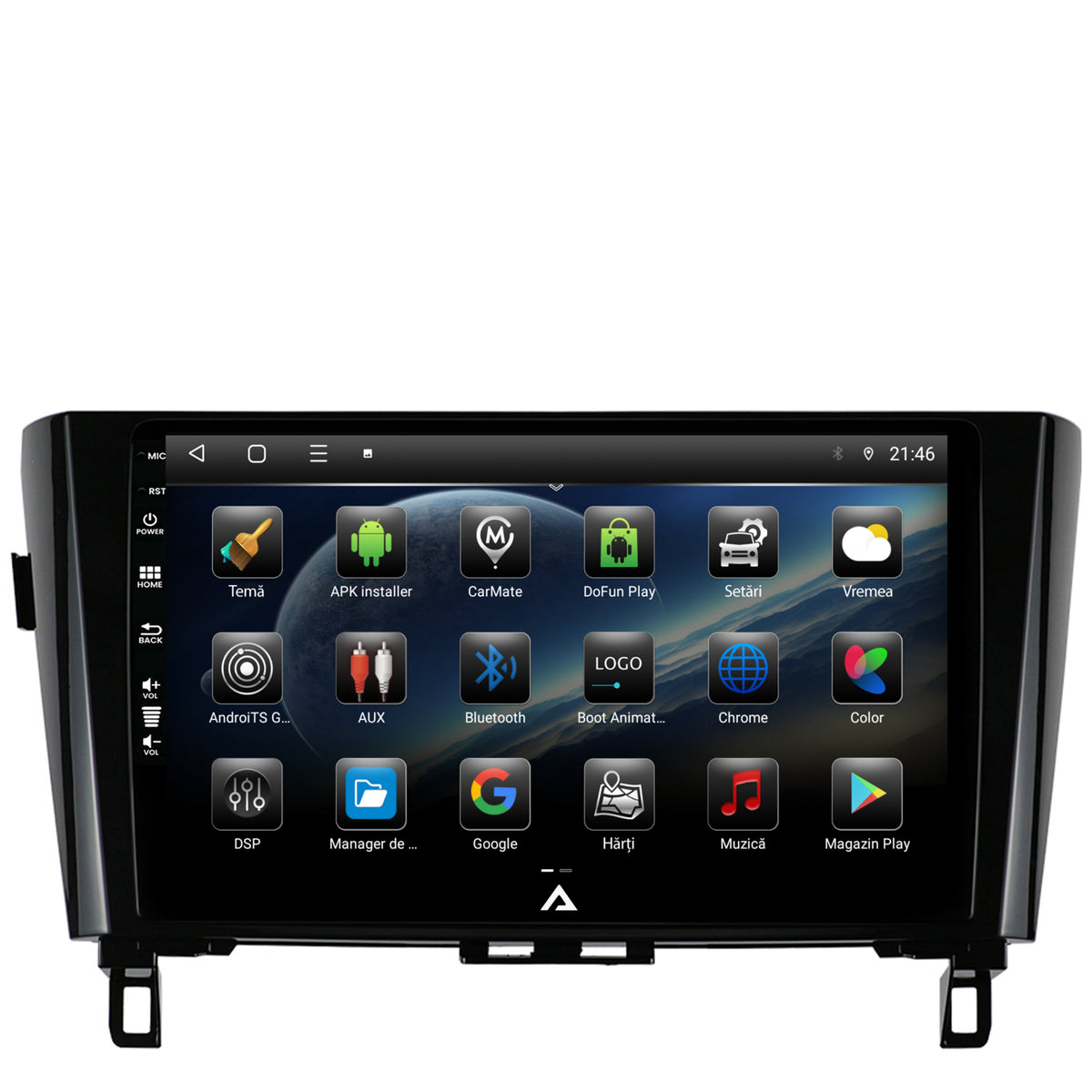 Navigatie Nissan Qashqai / X-trail (2013-2020), Android, P-Octacore / 2GB RAM + 32GB ROM, 10.1 Inch - AD-BGP10002+AD-BGRKIT162