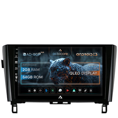 Navigatie Nissan Qashqai / X-trail (2013-2020), Android, P-Octacore / 2GB RAM + 32GB ROM, 10.1 Inch - AD-BGP10002+AD-BGRKIT162