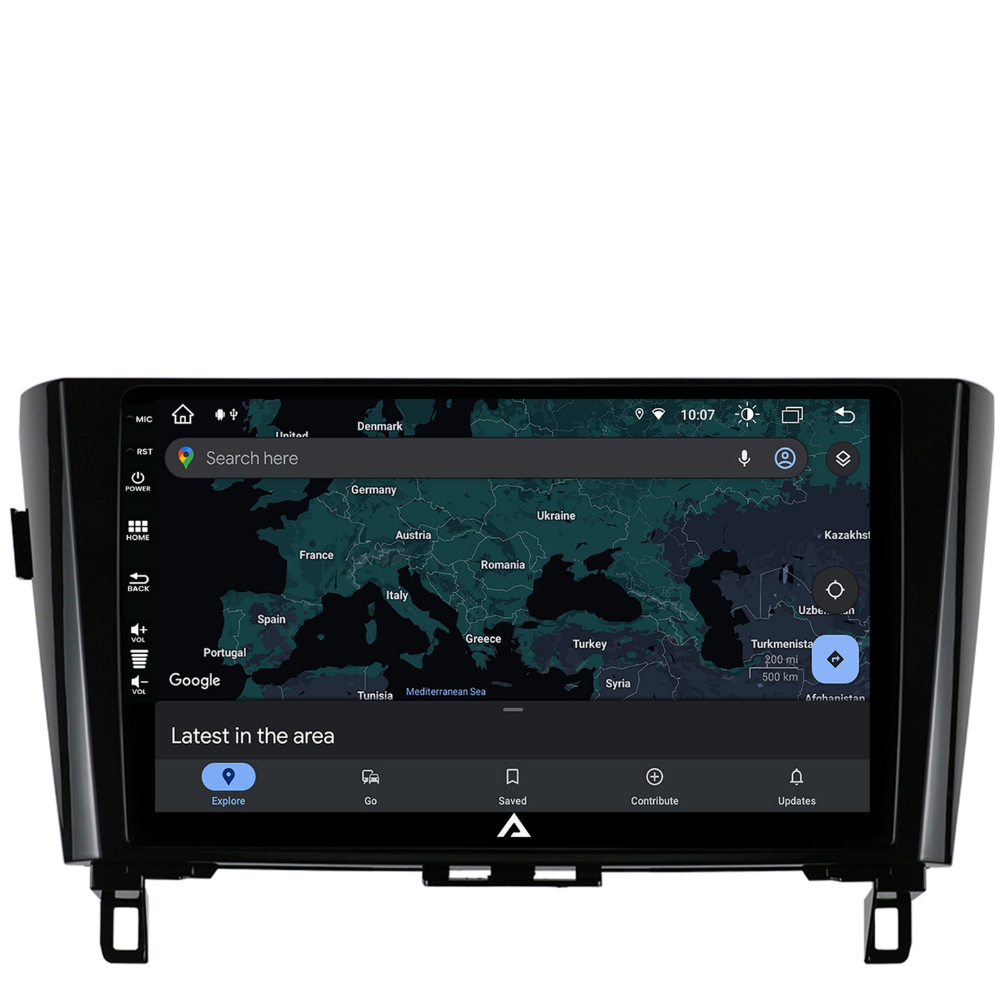 Navigatie Nissan Qashqai / X-Trail (2013+), Android, Z-Octacore / 8GB RAM + 256GB ROM, 10.1 Inch - AD-BGZ10008+AD-BGRKIT162