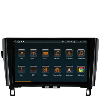 Navigatie Nissan Qashqai / X-Trail (2013+), Android, V-Octacore / 4GB RAM + 64GB ROM, 10.36 Inch - AD-BGV10004+AD-BGRKIT162
