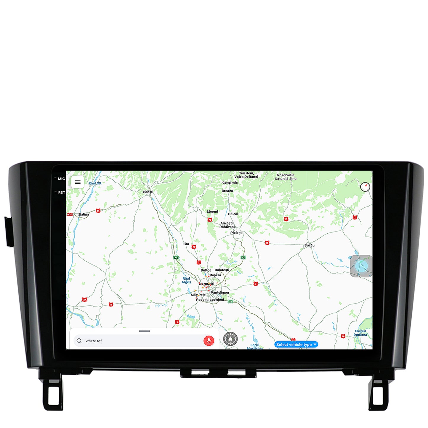 Navigatie Nissan Qashqai / X-Trail (2013+), Android, X-Octacore / 8GB RAM + 256GB ROM, 10.36 Inch - AD-BGX10008+AD-BGRKIT162