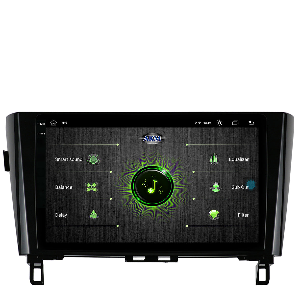 Navigatie Nissan Qashqai / X-Trail (2013+), Android, X-Octacore / 8GB RAM + 256GB ROM, 10.36 Inch - AD-BGX10008+AD-BGRKIT162