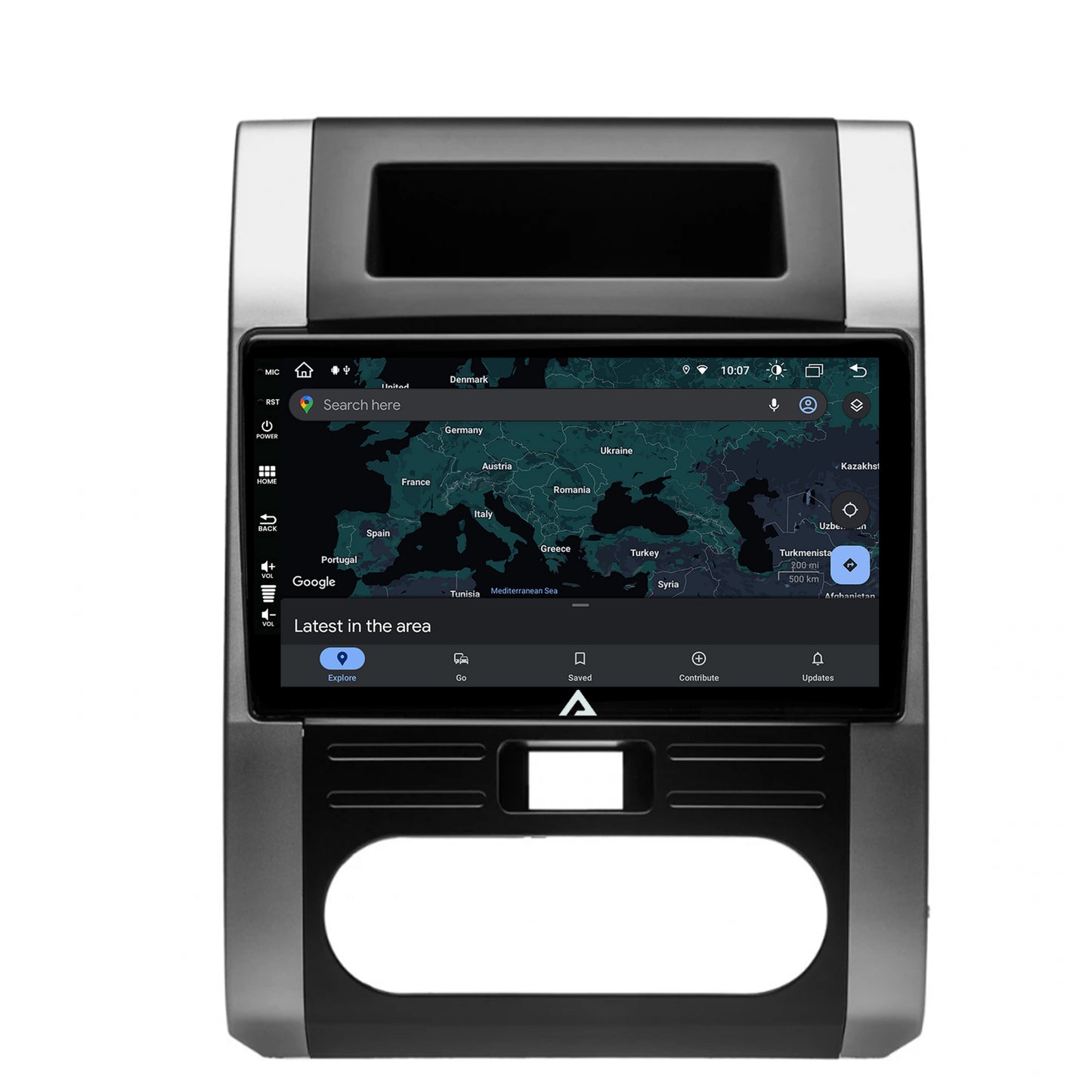 Navigatie Nissan X-Trail (2007-2013), Android, Z-Octacore / 8GB RAM + 256GB ROM, 10.1 INCH - AD-BGZ10008+AD-BGRKIT160