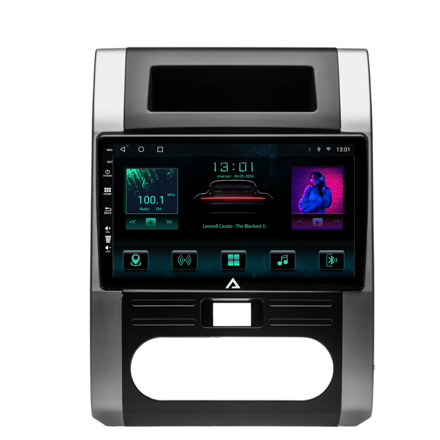 Navigatie Nissan X-Trail (2007-2015), Android, A-Octacore / 4GB RAM + 64GB ROM, 10.1 INCH - AD-BGA10004+AD-BGRKIT160