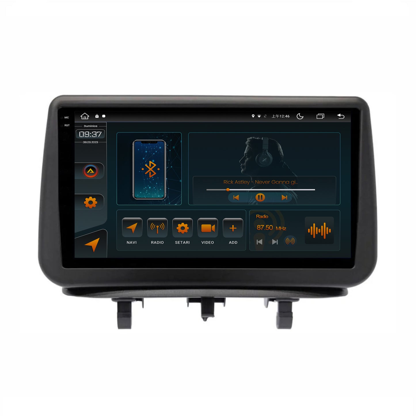 Navigatie Ope Meriva (2010-2017), Android, V-Octacore / 4GB RAM + 64GB ROM, 9.5 Inch - AD-BGV9004+AD-BGRKIT366