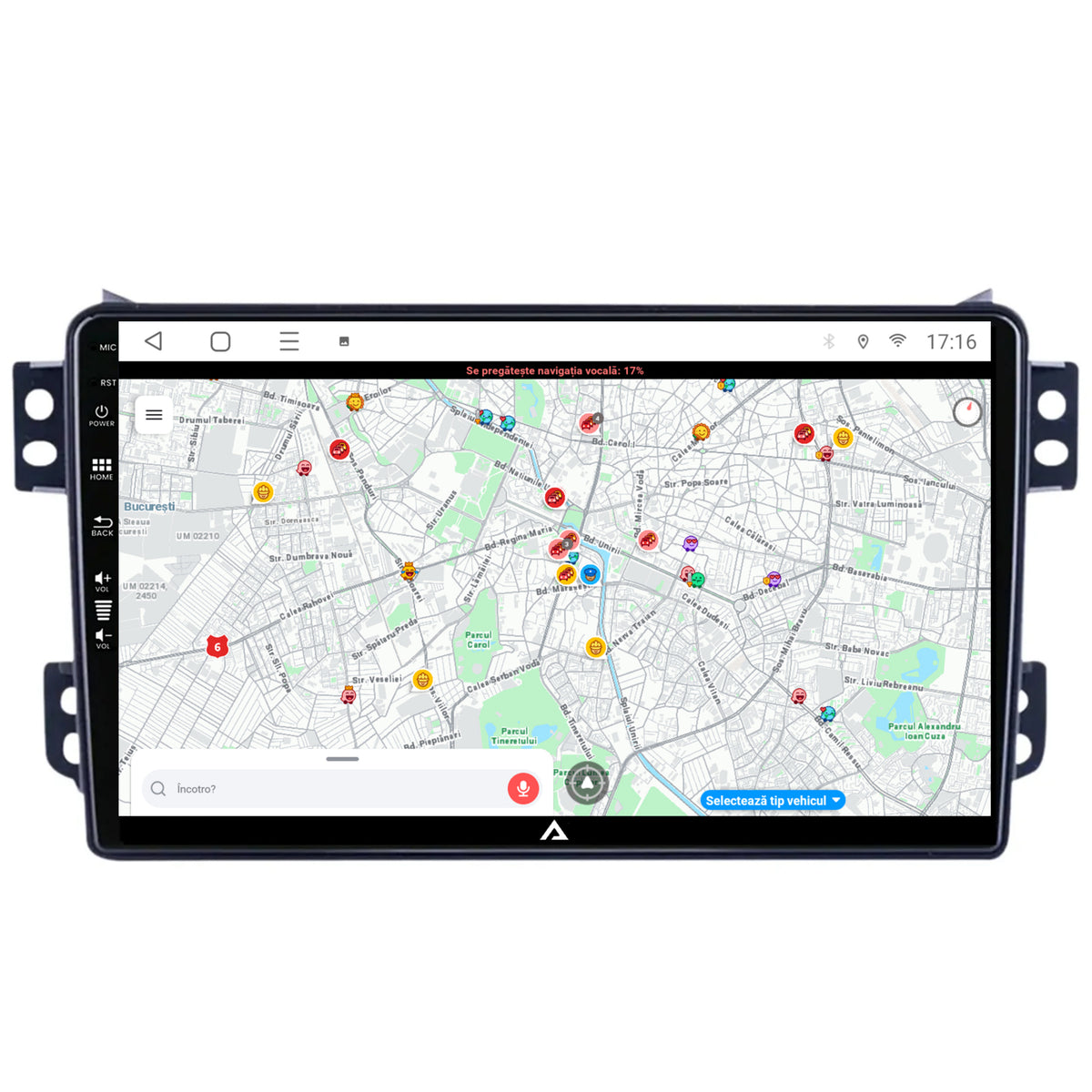 Navigatie Opel Agila / Suzuki Splash (2007-2014), Android, E-Octacore / 2GB RAM + 32GB ROM, 9 Inch - AD-BGE9002+AD-BGRKIT388V2