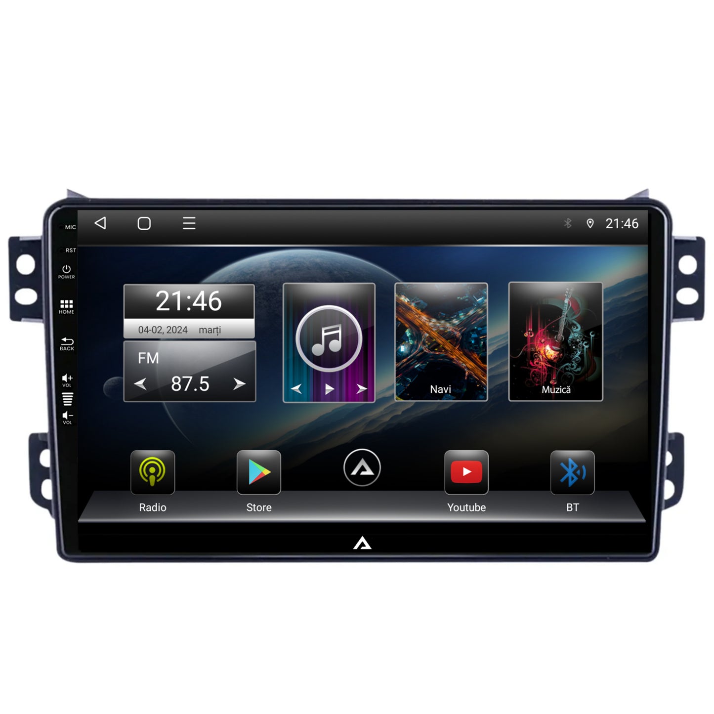 Navigatie Opel Agila / Suzuki Splash (2007-2014), Android, P-Octacore / 2GB RAM + 32GB ROM, 9 Inch - AD-BGP9002+AD-BGRKIT388V2