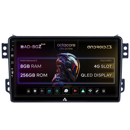Navigatie Opel Agila / Suzuki Splash (2007-2014), Android, Z-Octacore / 8GB RAM + 256GB ROM, 9 Inch - AD-BGZ9008+AD-BGRKIT388V2