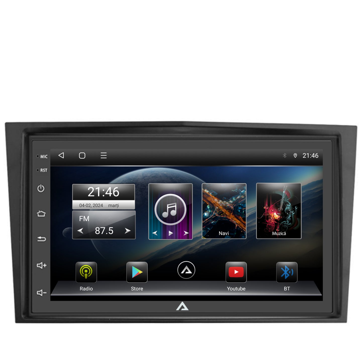 Navigatie Opel, Android, P-Octacore / 2GB RAM + 32GB ROM, 7 Inch - AD-BGP1002+AD-BGROP002