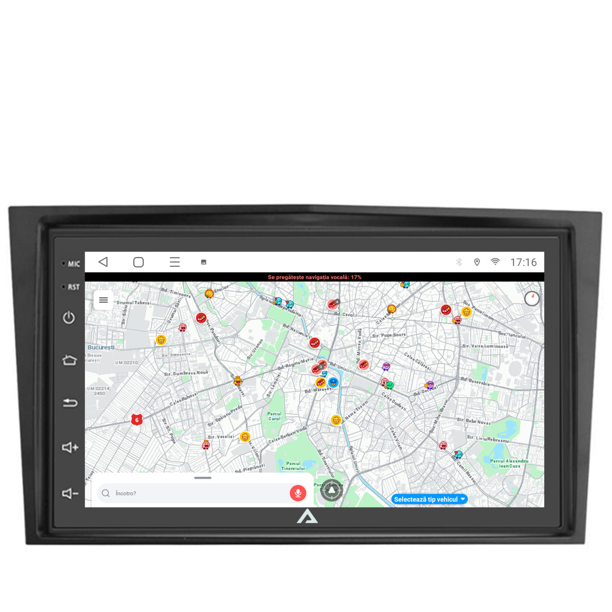 Navigatie Opel, Android, P-Octacore / 2GB RAM + 32GB ROM, 7 Inch - AD-BGP1002+AD-BGROP002