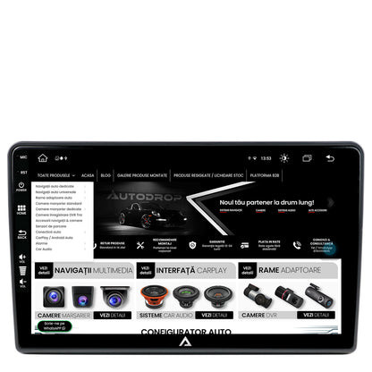 Navigatie Opel, Android, Z-Octacore / 8GB RAM + 256GB ROM, 9 Inch - AD-BGZ9008+AD-BGRKIT388
