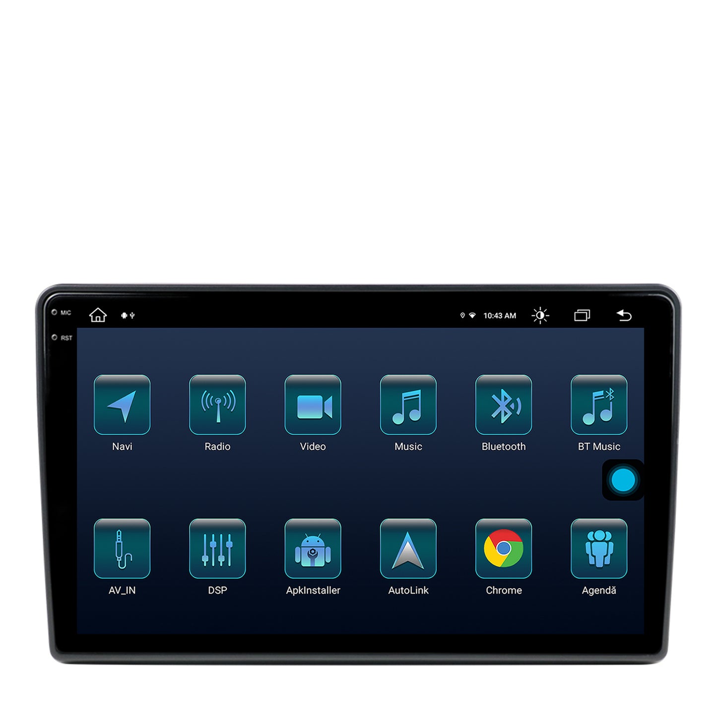 Navigatie Opel, Android, X-Octacore / 8GB RAM + 256GB ROM, 9.5 Inch - AD-BGX9008+AD-BGRKIT388