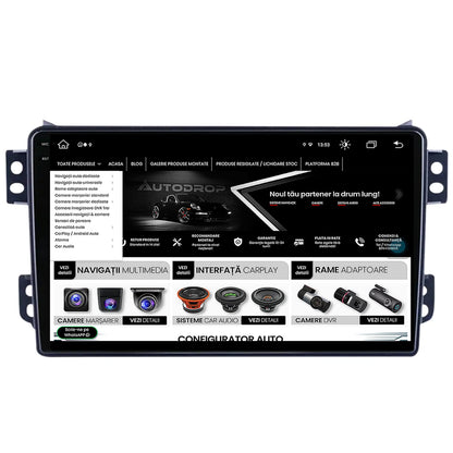 Navigatie Opel Agila / Suzuki Splash (2007-2014), Android, X-Octacore / 8GB RAM + 256GB ROM, 9.5 Inch - AD-BGX9008+AD-BGRKIT388V2