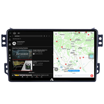 Navigatie Opel Agila / Suzuki Splash (2007-2014), Android, Z-Octacore / 8GB RAM + 256GB ROM, 9 Inch - AD-BGZ9008+AD-BGRKIT388V2