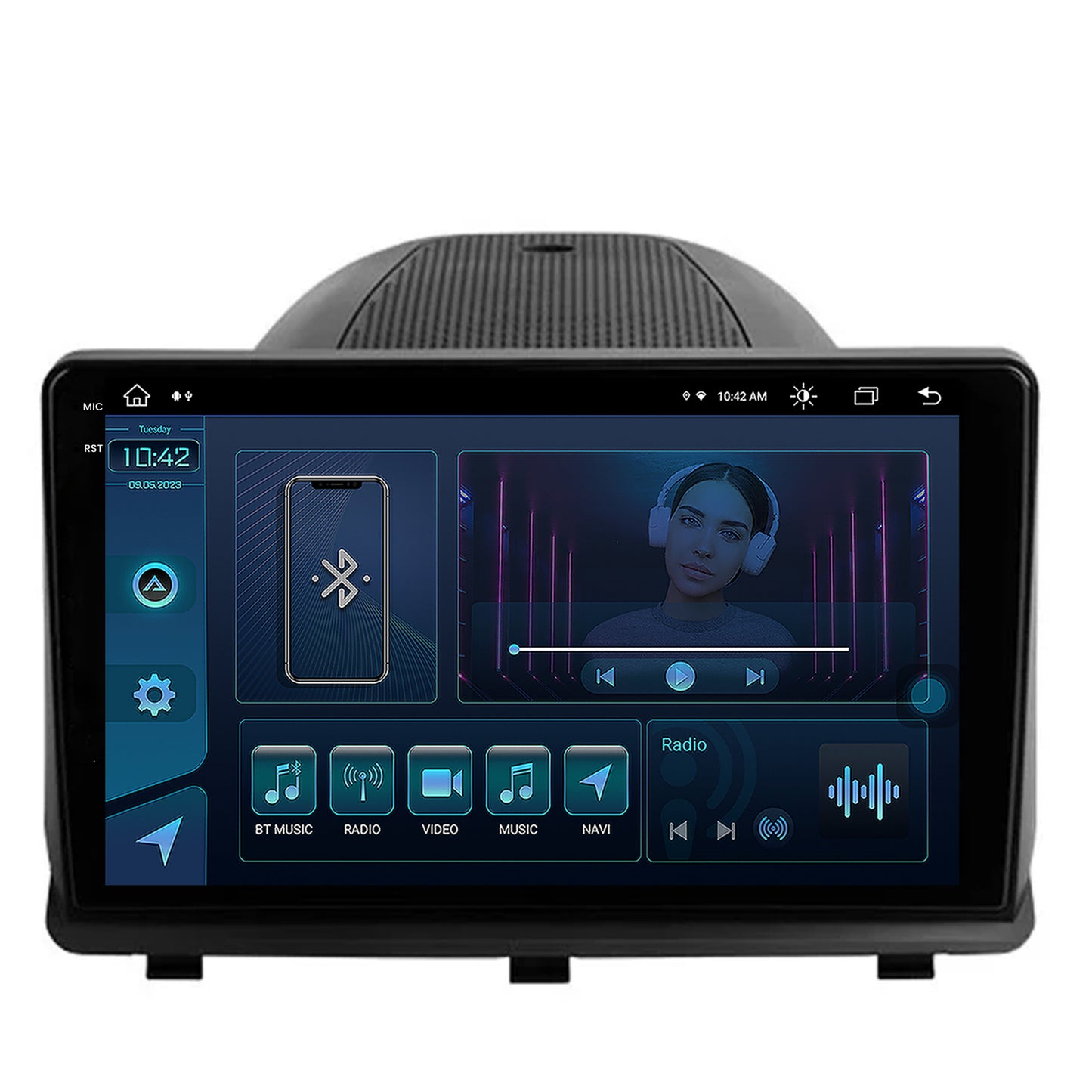 Navigatie Opel Antara (2006-2015), Android, X-Octacore / 8GB RAM + 256GB ROM, 9.5 Inch - AD-BGX9008+AD-BGRKIT386