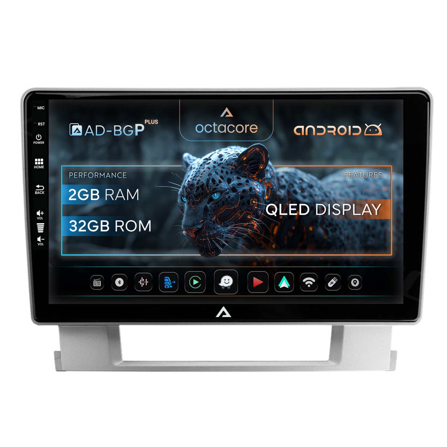 Navigatie Opel Astra J, Android, P-Octacore / 2GB RAM + 32GB ROM, 9 Inch - AD-BGP9002+AD-BGRKIT253