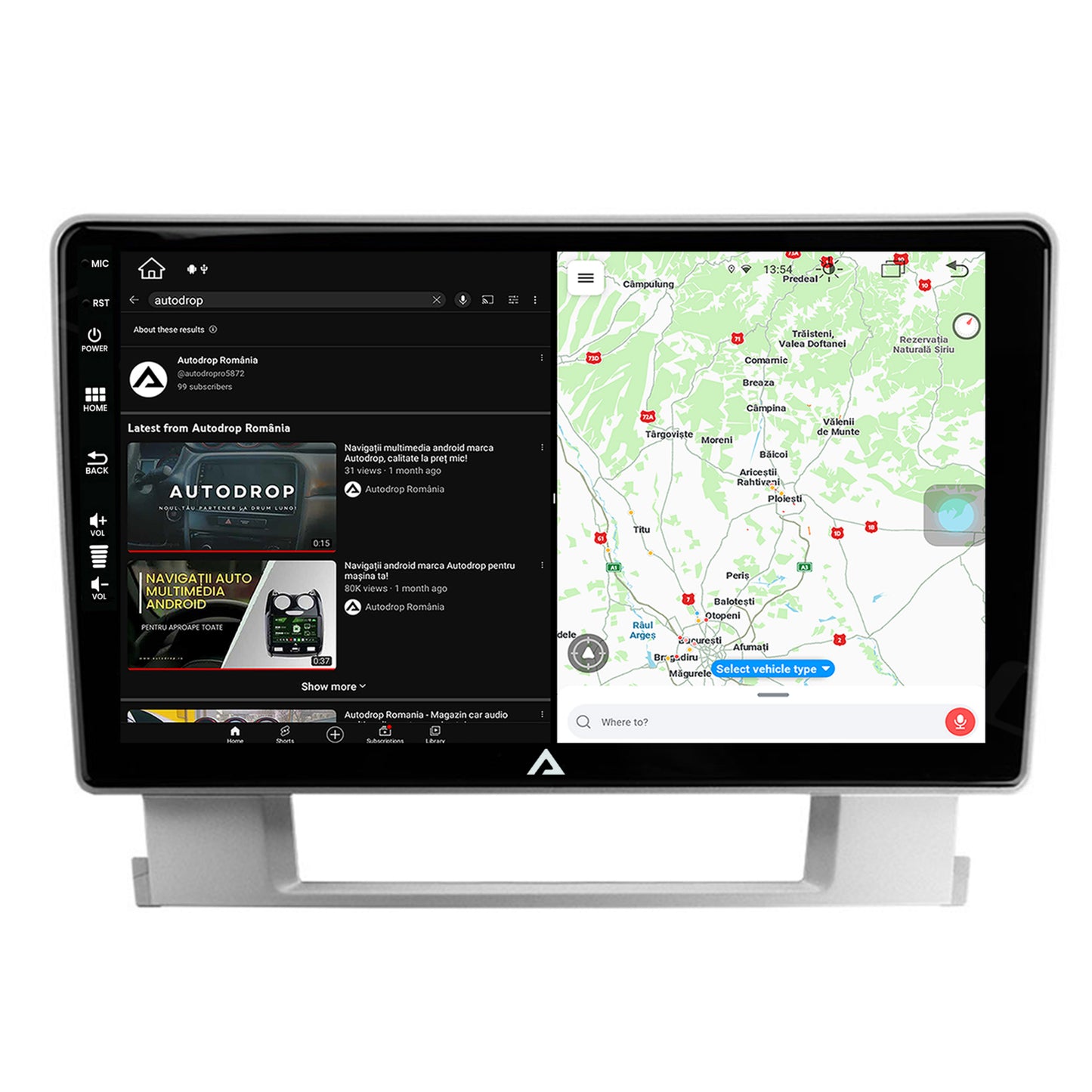 Navigatie Opel Astra J, Android, Z-Octacore / 8GB RAM + 256GB ROM, 9 Inch - AD-BGZ9008+AD-BGRKIT253