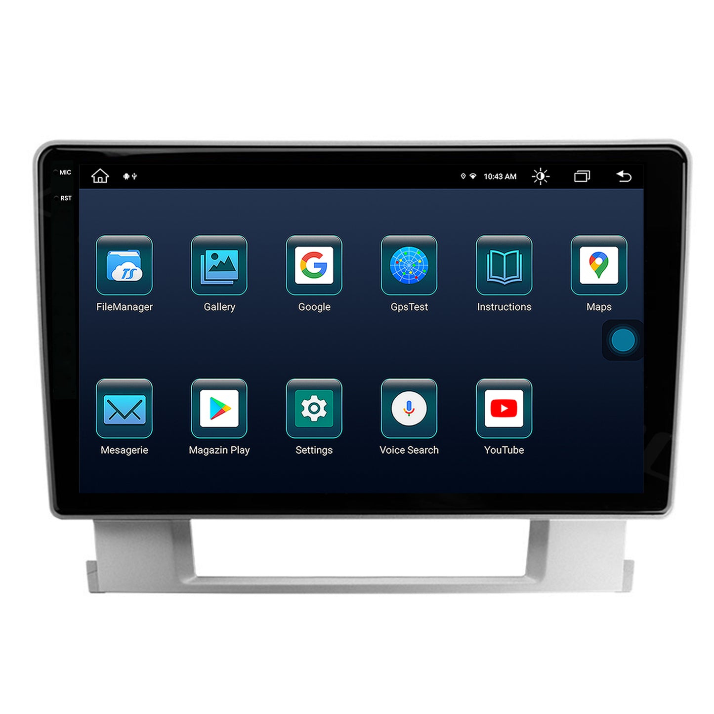 Navigatie Opel Astra J, Android, X-Octacore / 8GB RAM + 256GB ROM, 9.5 Inch - AD-BGX9008+AD-BGRKIT253