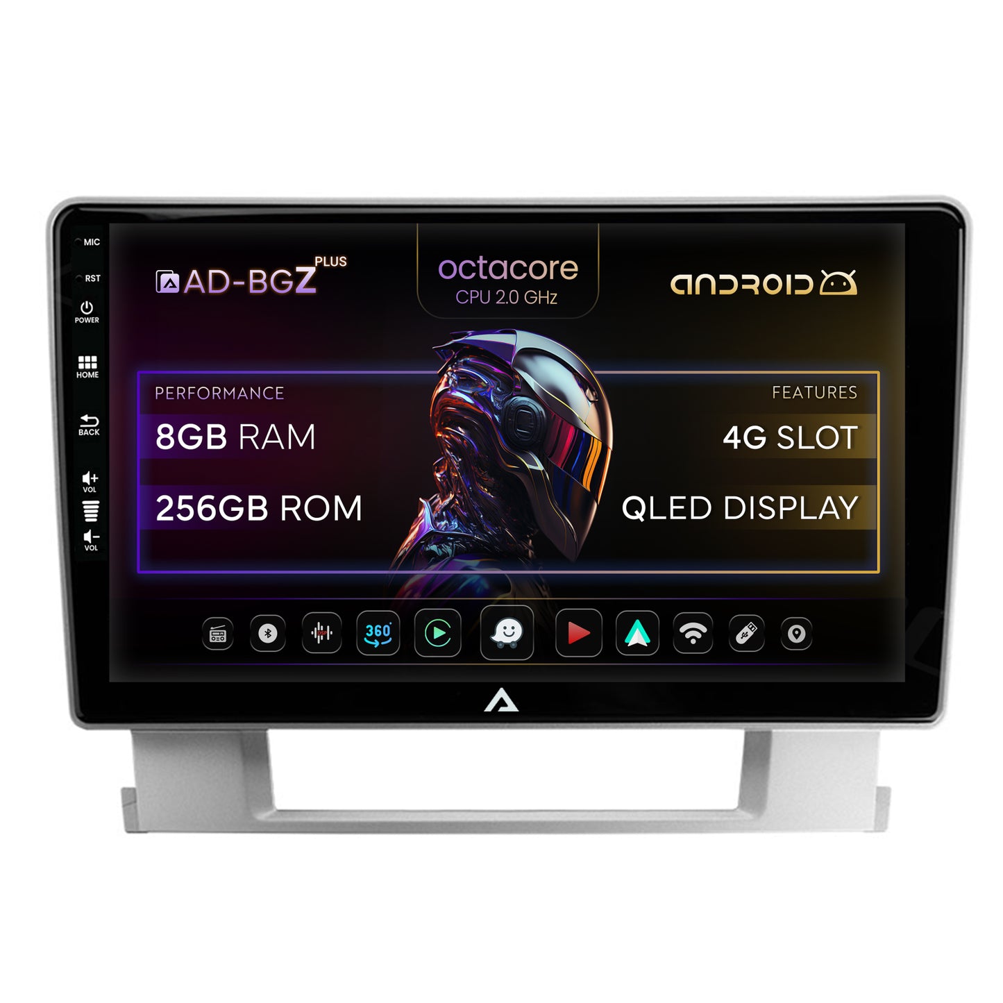 Navigatie Opel Astra J, Android, Z-Octacore / 8GB RAM + 256GB ROM, 9 Inch - AD-BGZ9008+AD-BGRKIT253