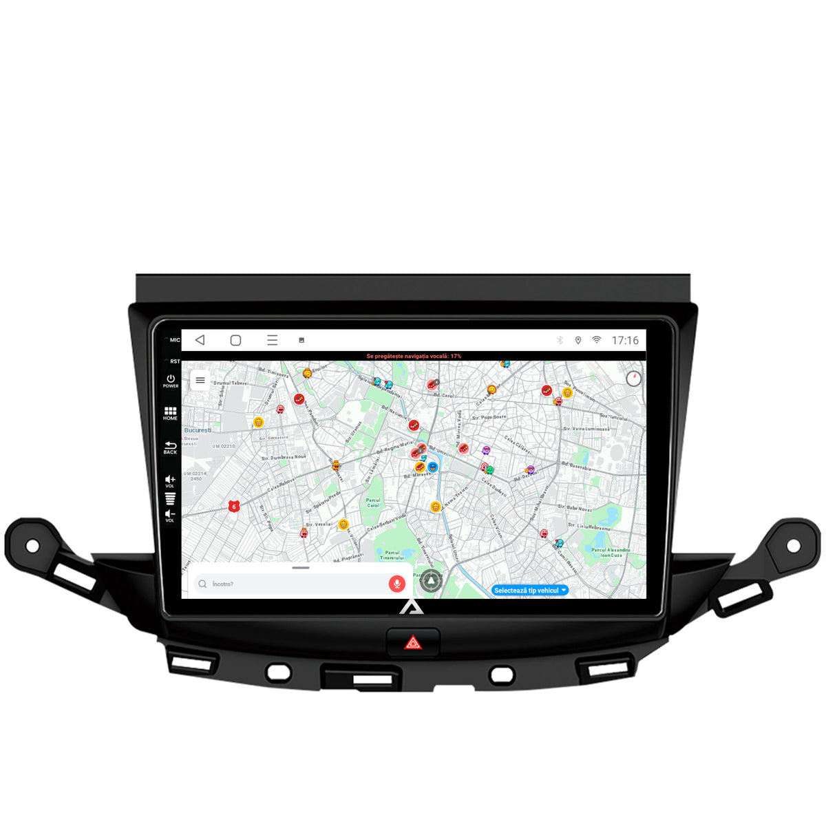 Navigatie Opel Astra K, Android, E-Octacore / 2GB RAM + 32GB ROM, 9 Inch - AD-BGE9002+AD-BGRKIT251