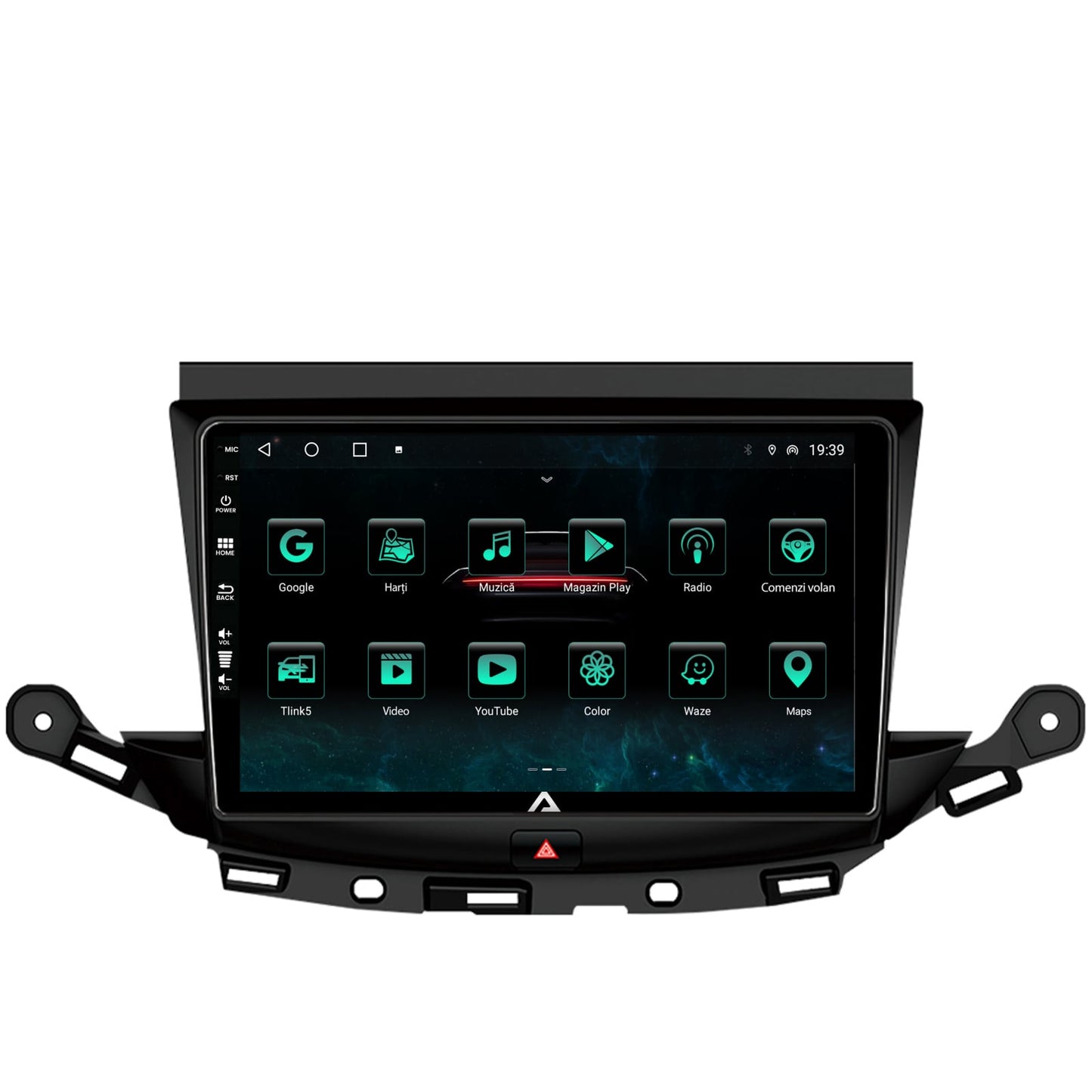 Navigatie Opel Astra K, Android, A-Octacore / 4GB RAM + 64GB ROM, 9 Inch - AD-BGA9004+AD-BGRKIT251