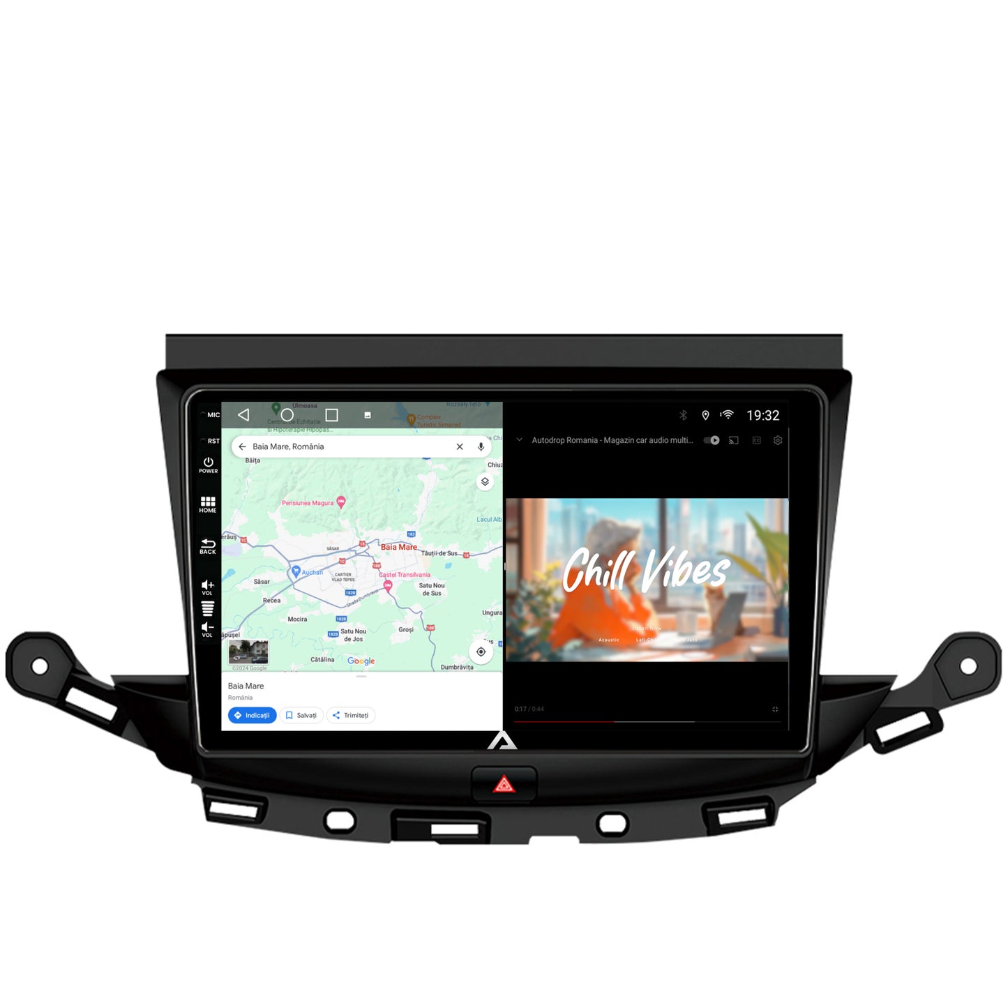 Navigatie Opel Astra K, Android, A-Octacore / 4GB RAM + 64GB ROM, 9 Inch - AD-BGA9004+AD-BGRKIT251