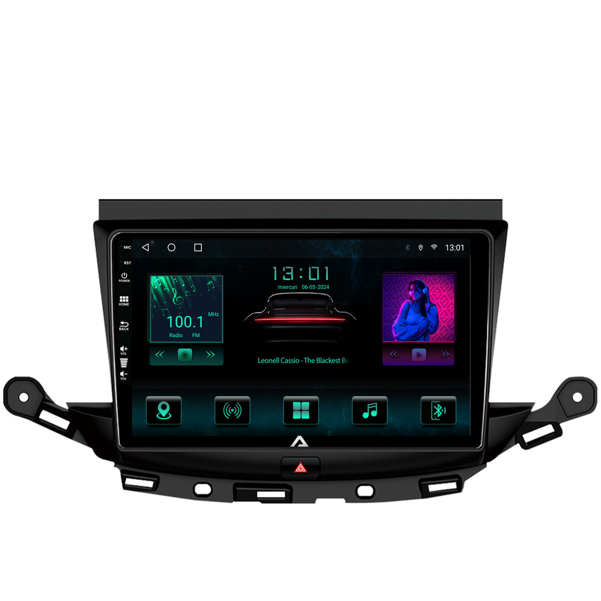 Navigatie Opel Astra K, Android, A-Octacore / 4GB RAM + 64GB ROM, 9 Inch - AD-BGA9004+AD-BGRKIT251