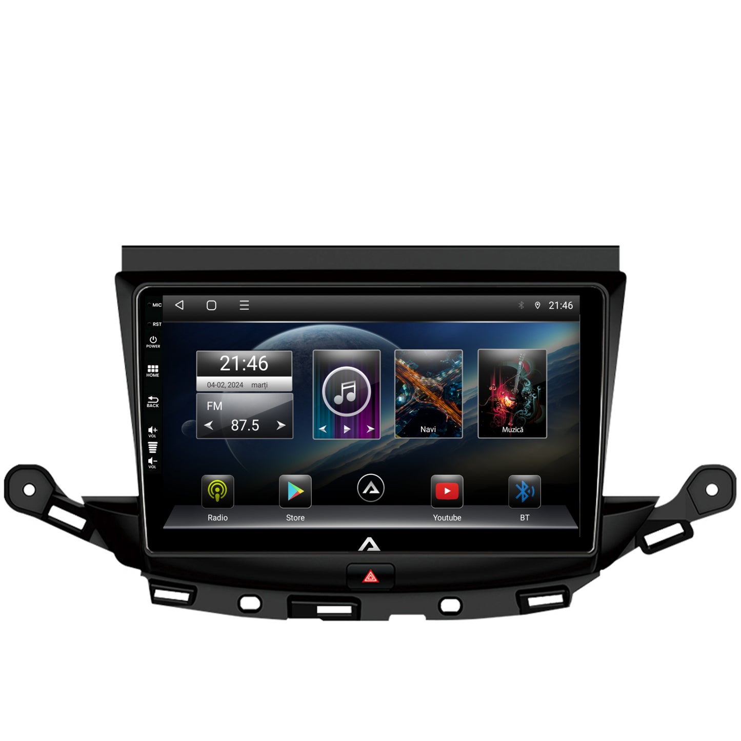 Navigatie Opel Astra K, Android, P-Octacore / 2GB RAM + 32GB ROM, 9 Inch - AD-BGP9002+AD-BGRKIT251