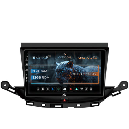 Navigatie Opel Astra K, Android, P-Octacore / 2GB RAM + 32GB ROM, 9 Inch - AD-BGP9002+AD-BGRKIT251