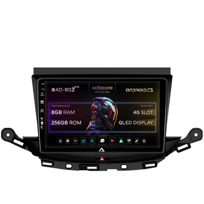 Navigatie Opel Astra K, Android, Z-Octacore / 8GB RAM + 256GB ROM, 9 Inch - AD-BGZ9008+AD-BGRKIT251