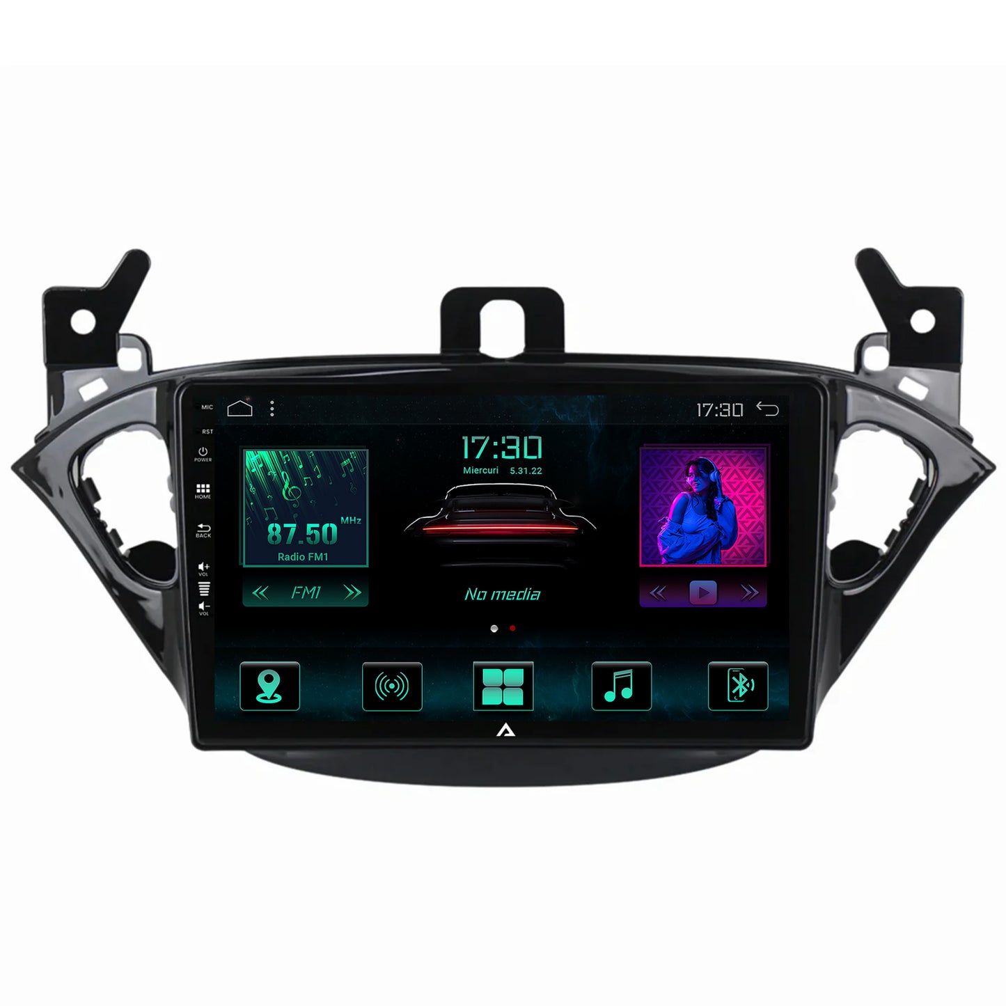 Navigatie Opel Corsa E / Adam (2013-2019), Android, A-Octacore / 4GB RAM + 64GB ROM, 9 Inch - AD-BGA9004+AD-BGRKIT387