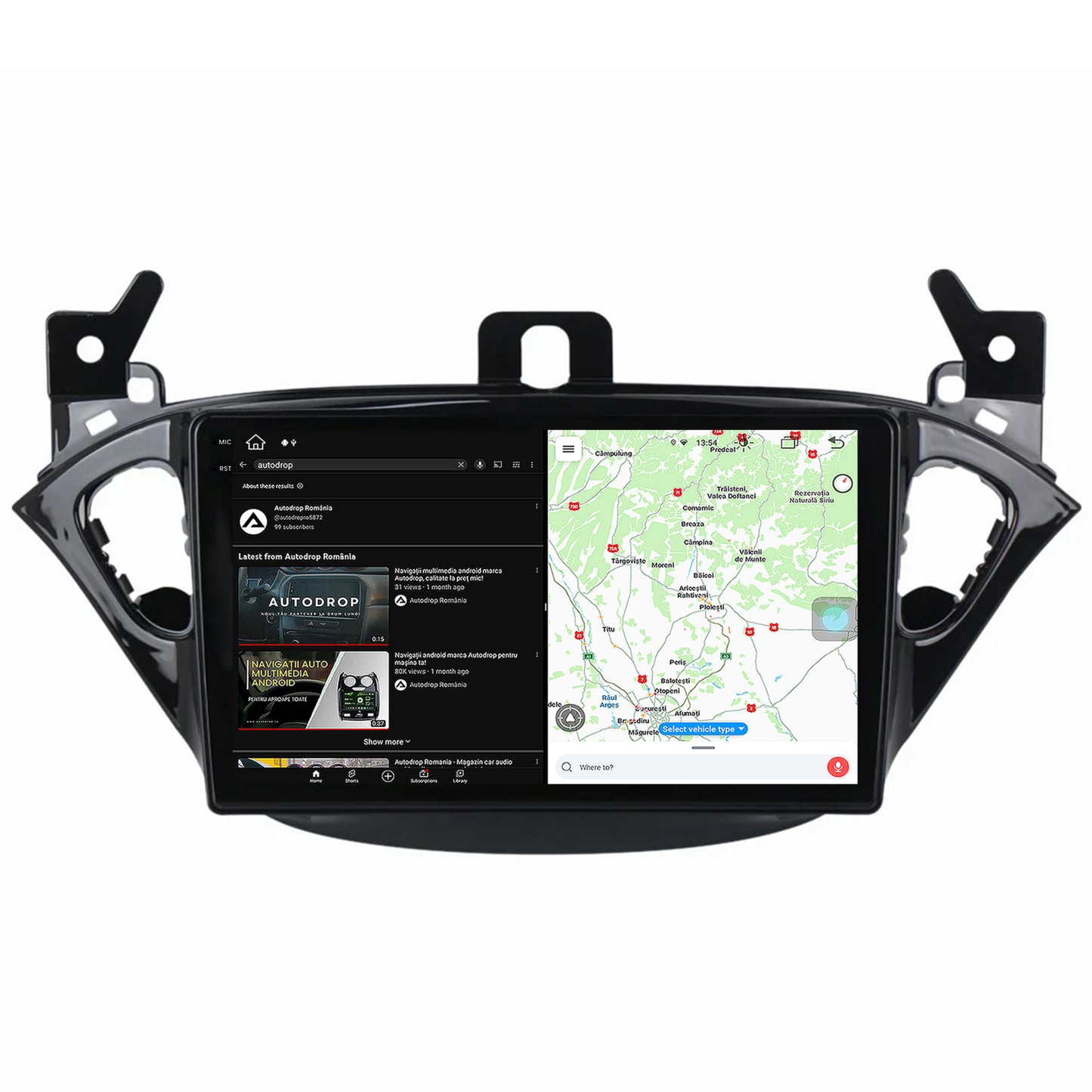 Navigatie Opel Corsa E / Adam (2013-2019), Android, X-Octacore / 8GB RAM + 256GB ROM, 9 Inch - AD-BGX9008+AD-BGRKIT387