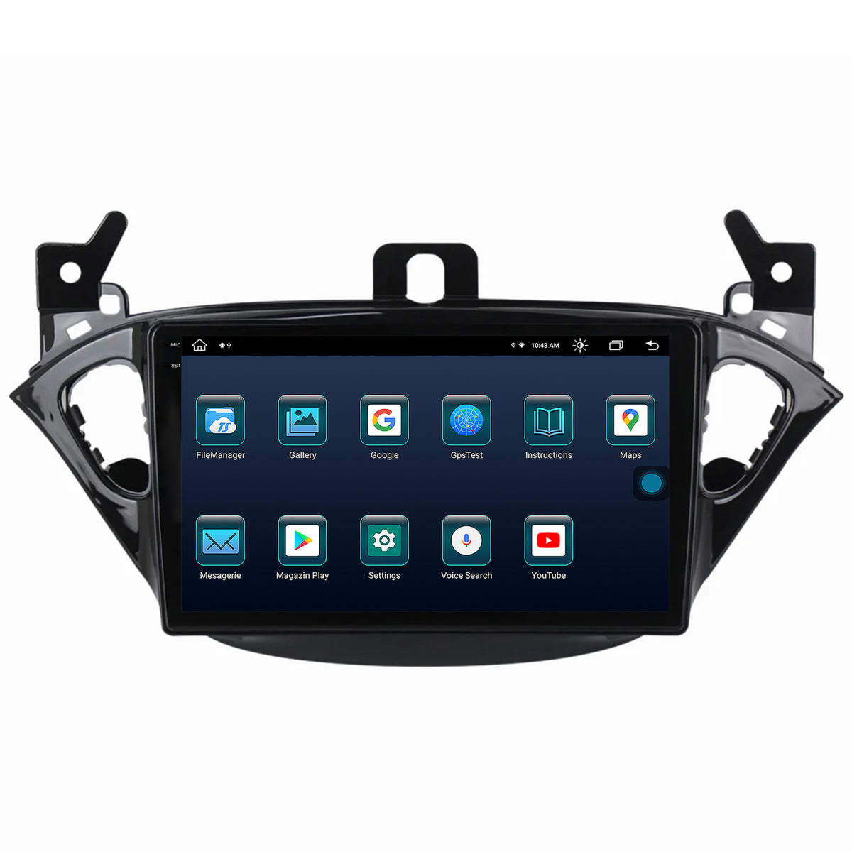 Navigatie Opel Corsa E / Adam (2013-2019), Android, X-Octacore / 8GB RAM + 256GB ROM, 9 Inch - AD-BGX9008+AD-BGRKIT387