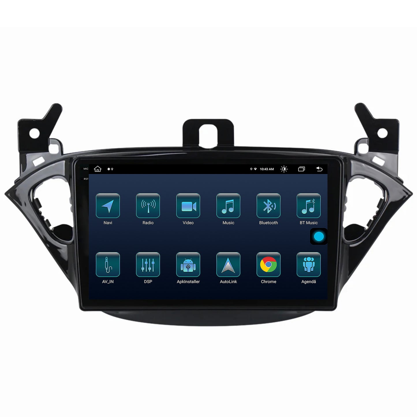Navigatie Opel Corsa E / Adam (2013-2019), Android, X-Octacore / 8GB RAM + 256GB ROM, 9 Inch - AD-BGX9008+AD-BGRKIT387