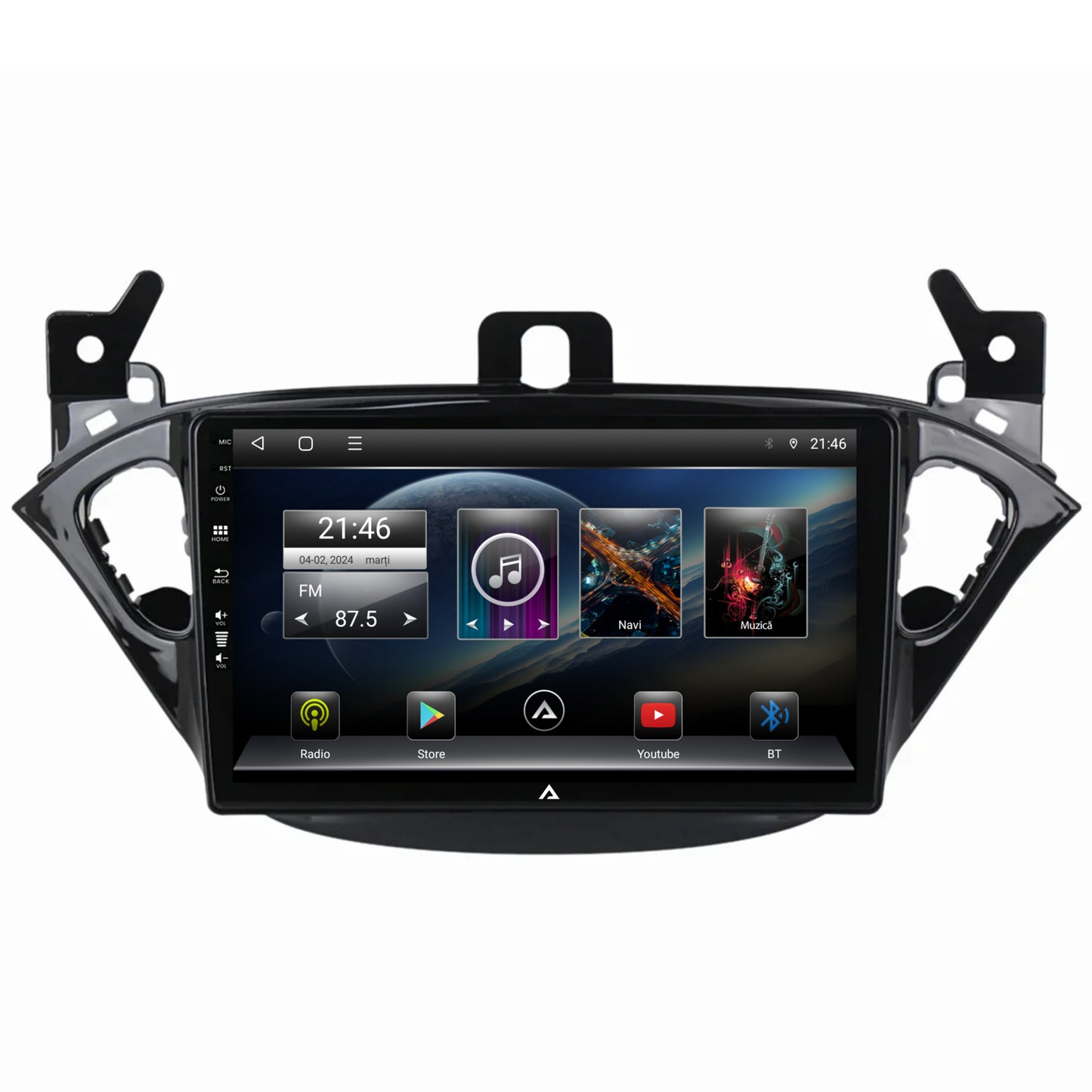 Navigatie Opel Corsa E / Adam (2013-2019), Android, P-Octacore / 2GB RAM + 32GB ROM, 9 Inch - AD-BGP9002+AD-BGRKIT387