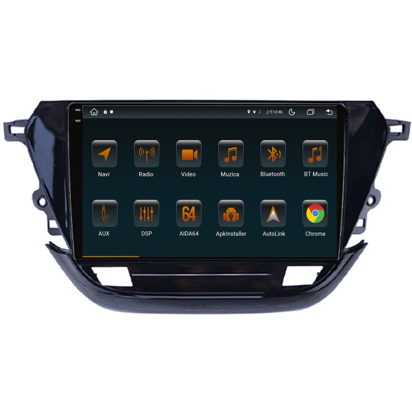 Navigatie Opel Corsa F (2019+), Android, V-Octacore / 4GB RAM + 64GB ROM, 9.5 Inch - AD-BGV9004+AD-BGRKIT380