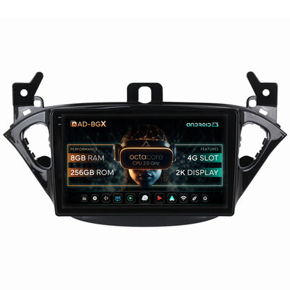 Navigatie Opel Corsa E / Adam (2013-2019), Android, X-Octacore / 8GB RAM + 256GB ROM, 9 Inch - AD-BGX9008+AD-BGRKIT387