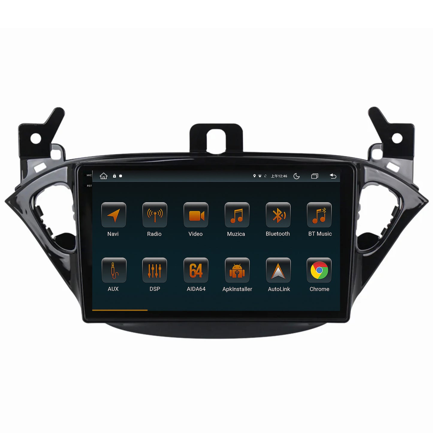 Navigatie Opel Corsa E / Adam (2013-2019), Android, V-Octacore / 4GB RAM + 64GB ROM, 9.5 Inch - AD-BGV9004+AD-BGRKIT387