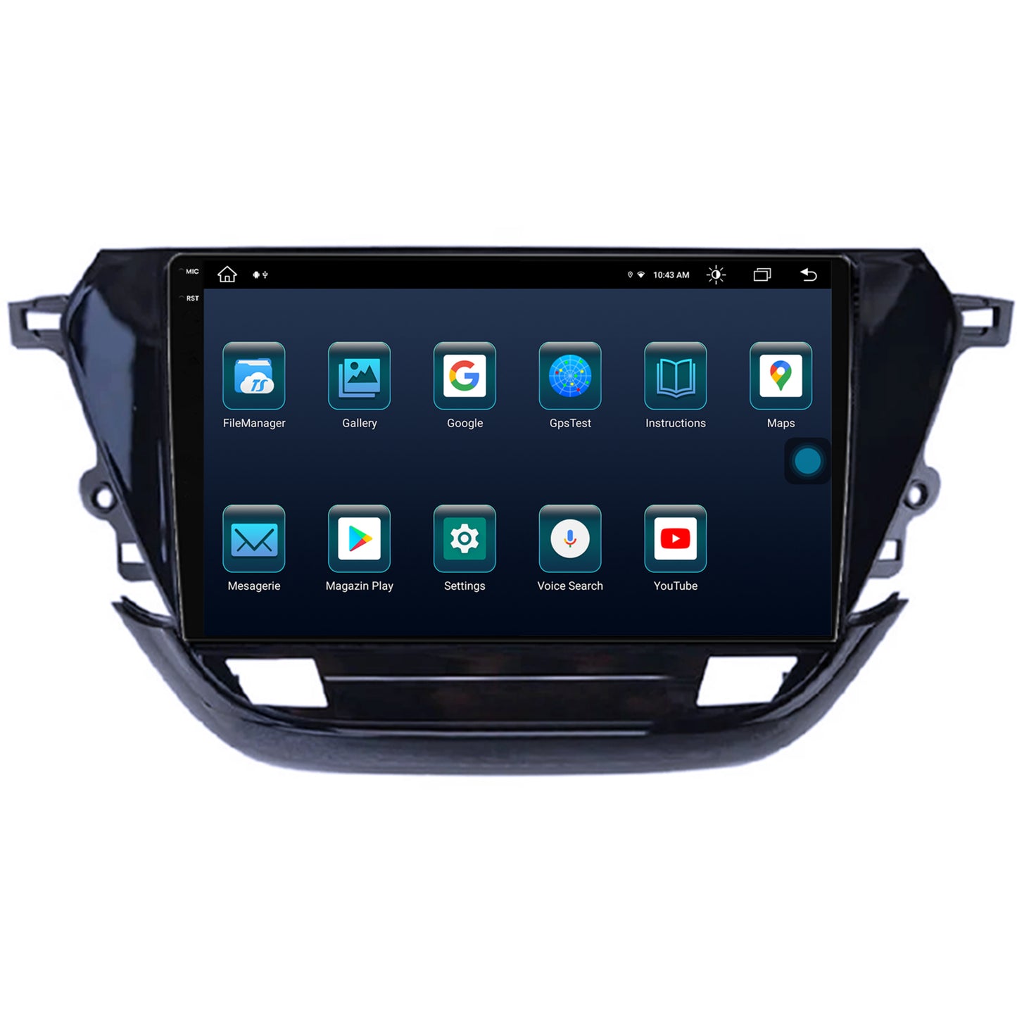 Navigatie Opel Corsa F (2019+), Android, X-Octacore / 8GB RAM + 256GB ROM, 9 Inch - AD-BGX9008+AD-BGRKIT380