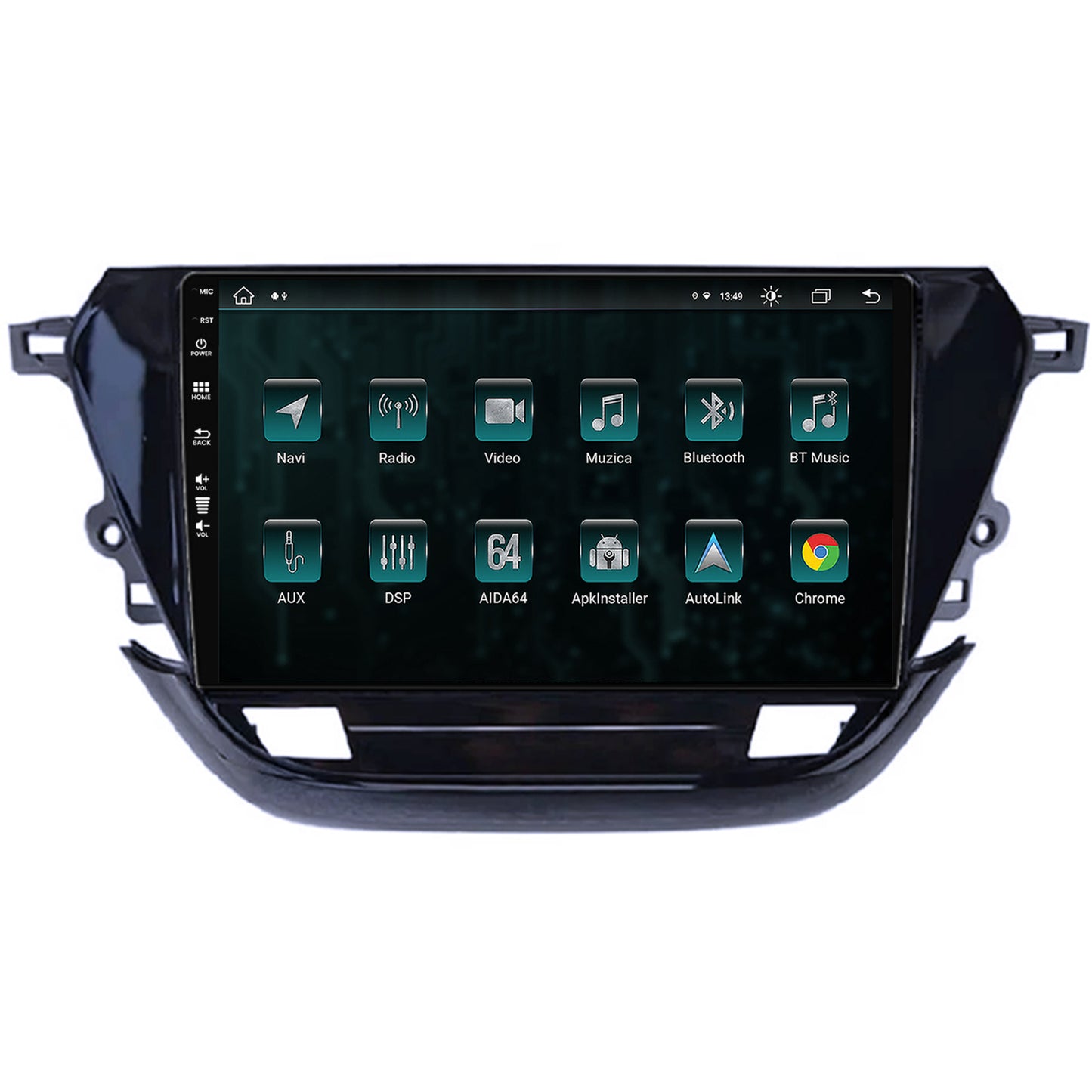 Navigatie Opel Corsa F (2019+), Android, Z-Octacore / 8GB RAM + 256GB ROM, 9 Inch - AD-BGZ9008+AD-BGRKIT380