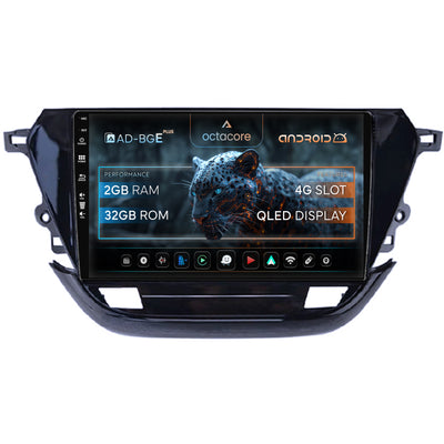 Navigatie Opel Corsa F (2019+), Android, E-Octacore / 2GB RAM + 32GB ROM, 9 Inch - AD-BGE9002+AD-BGRKIT380