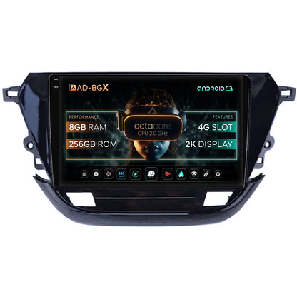 Navigatie Opel Corsa F (2019+), Android, X-Octacore / 8GB RAM + 256GB ROM, 9 Inch - AD-BGX9008+AD-BGRKIT380