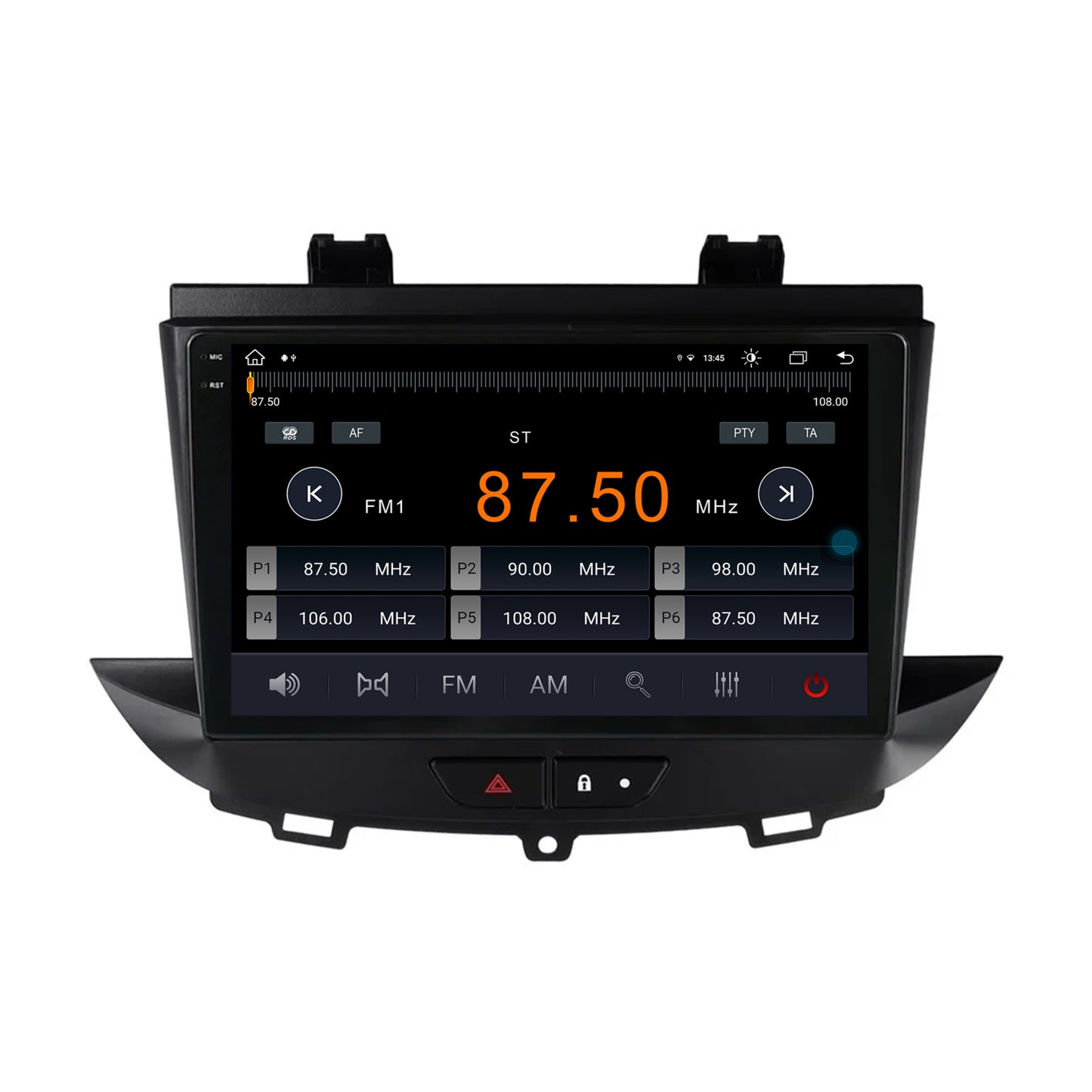 Navigatie Opel Grandland X / Opel Crossland X (2017-2021), Android, V-Octacore / 4GB RAM + 64GB ROM, 9.5 Inch - AD-BGV9004+AD-BGRKIT354